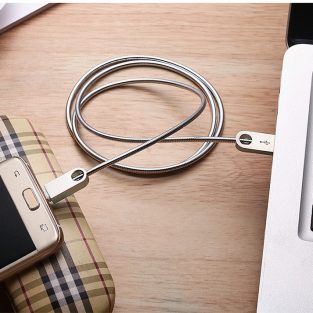 بهار فولاد ضد زنگ نرم لوله روی الیاژ اتصال 2-4a-fast-charging-usb-data-cable-01