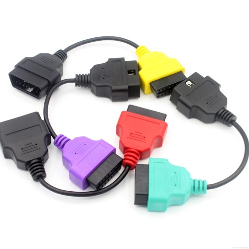 For FIAT ECU Scan Adaptors OBD Diagnostic Cable Four Colors - Image 3