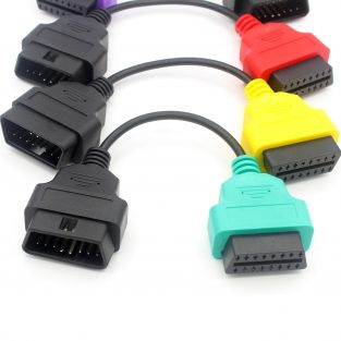 foar-fiat-ECU-scan-adapters-obd-diagnostyske-kabel-fjouwer-kleuren-01