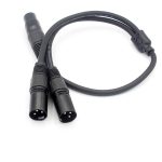 1-poj niam-xlr-rau-dual-txiv neej-xlr-y-splitter-cable-microphone-lead-combiner-y-cable-patch-cord-0-5m-1-poj niam-2-txiv neej-02