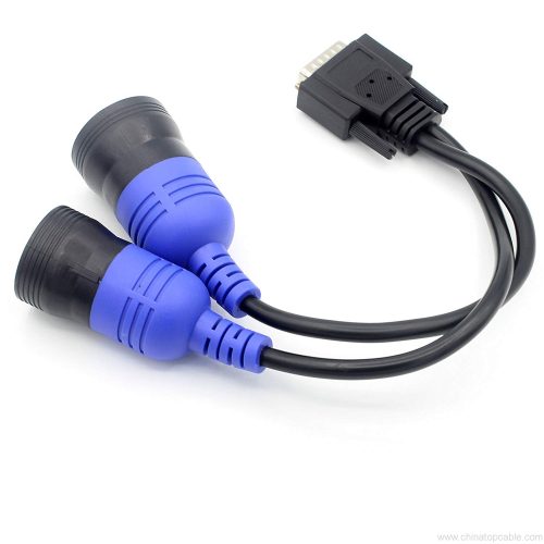6 And 9 Pin Y Replacement Adapter For Nexiq 125032 Usb Link Diesel Truck Diagnose Interface - Image 4