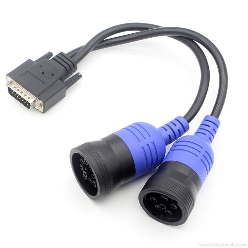 6 And 9 Pin Y Replacement Adapter For Nexiq 125032 Usb Link Diesel Truck Diagnose Interface - Image 5