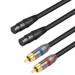 ob-poj niam-xlr-rau-rca-cable-hnyav-luag-2-xlrf-rau-2-rca-suab-qaum-tso suab-txuas-microphone-thaj-cable-1-5m-05