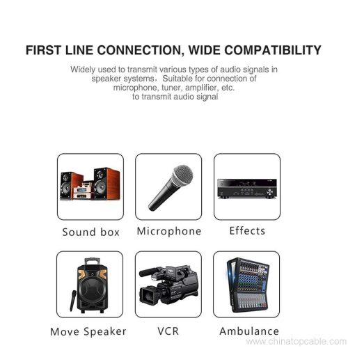 Dual XLR to RCA Cable, Heavy Duty 2-XLR to 2-RCA Audio Cord Stereo Connection Microphone Patch Cable 1.5m - Image 4