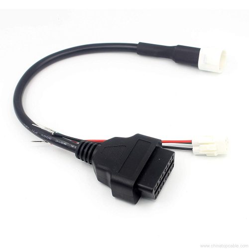 Motobike Interface to OBD 16 Pin Diagnostor Adapter Connector Cable for Yamaha Motorcycle - Image 3