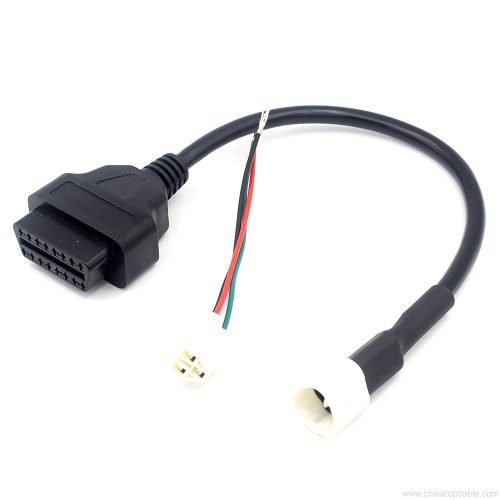 Motobike Interface to OBD 16 Pin Diagnostor Adapter Connector Cable for Yamaha Motorcycle - Image 4