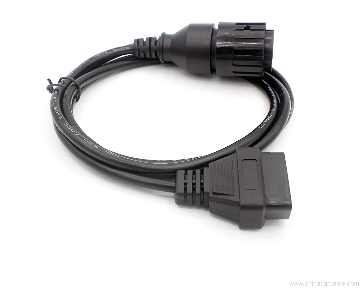 Motocycle 10 PIN biex OBDII 16 Pin Adapter Connector Cable For BMW