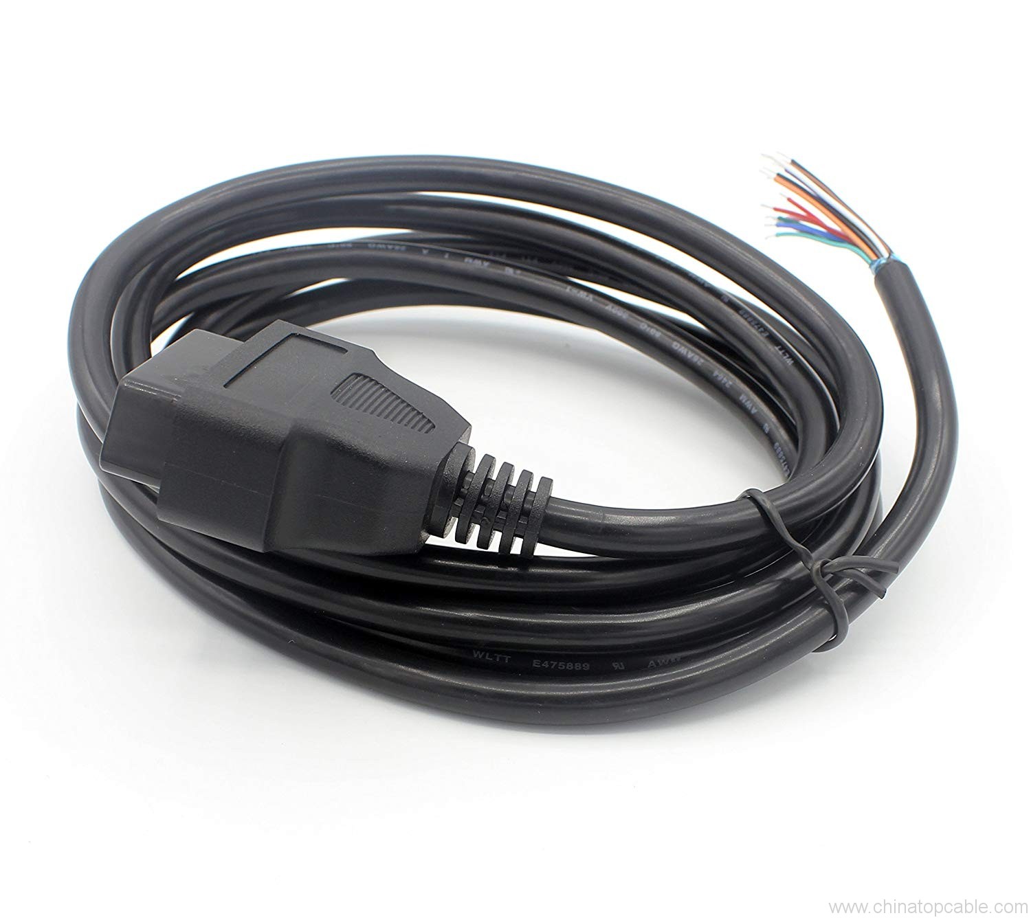 Cavo Prolunga OBD2 16 Pin Maschio-Femmina Akozon 60 Cm - Adattatore Per Strumenti Diagnostici Auto, GPS E Elm327