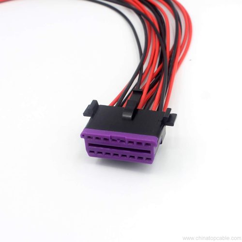 OBD II Female J1962 Replacement Connector with 16 Female Wire Sockets For Vehicles With Cable for Most VW,Audi, Skoda Vehicles - Image 5