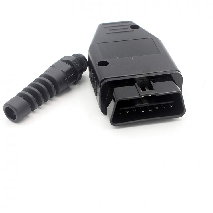 Connettore OBD2 Maschio 16 Pin Con PCB - Adattatore Per Diagnosi Auto E Scatola Di Derivazione