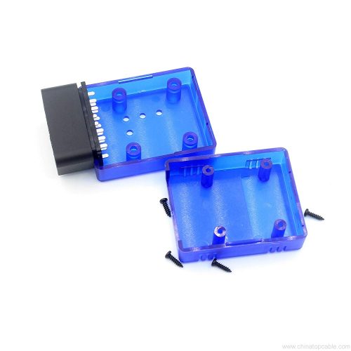 OBD II Male Connector With Diagnostic System Housing,Obd2 16 Pin Adaptor J1962 Connector Plug with Enclosure - Image 3