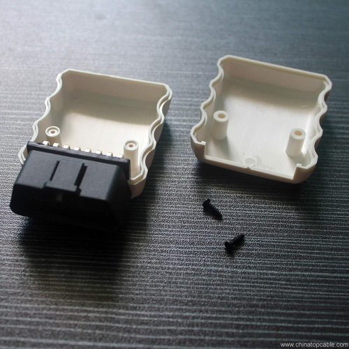 OBD II Male Connector With Diagnostic System Housing,Obd2 16 Pin Adaptor J1962 Connector Plug with Enclosure - Image 3