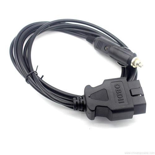 OBD II Memory Saver ConnectorCable, Car OBD2 Male ECU Emergency Lighter Power Cigarette Cable Battery Change Tool 3m - Image 4