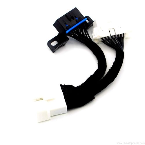 OBD-II Splitter Y Cable,1 Male to 2 Female OBD2 Full 16 Pin Pass Through Car Replacement Diagnostic Extension Cable - Image 3