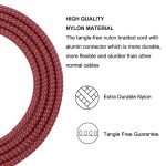 premium-nylon-braided-guitar-cable-1-4-inch-6-35mm-gold-plated-ts-plug-super-noiseless-bass-electric-keyboard-instrument-cable-3m-12-05