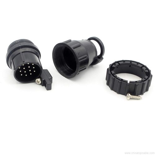 Replacement Connector Adapter For Benz Truck 14 Pin Cable & Scanner DIY - Image 4