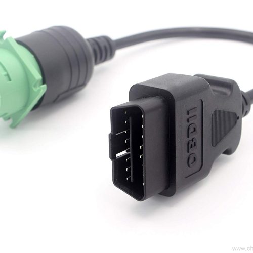 SAE J1939 9 Pin to OBD2 16 Pin Plug Adapter cable for Truck GPS Tracker Interface Scanner Code Reader Diagnostic Tools - Image 5