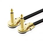 short-guitar-patch-cables-low-profile-90-degree-angled-right-angle-1-4-ts-to-right-angled-1-4-ts-low-profile-gold-plated-instrument-cables-for-effect-pedals-0-3м-02