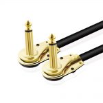 short-guitar-patch-cables-low-profile-90-degree-angled-right-angle-1-4-ts-to-right-angled-1-4-ts-low-profile-gold-plated-instrument-cables-for-effect-pedals-0-3M-02