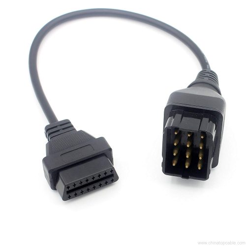 Truck 12 Pin to OBD II 16 Pin Adapter Connector Cable for GAZ Truck - Image 4