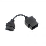 seann-càr-17-pin-gu-obd-ii-16-pin-adapter-cheangalan a-càball-airson-Honda-auto-01