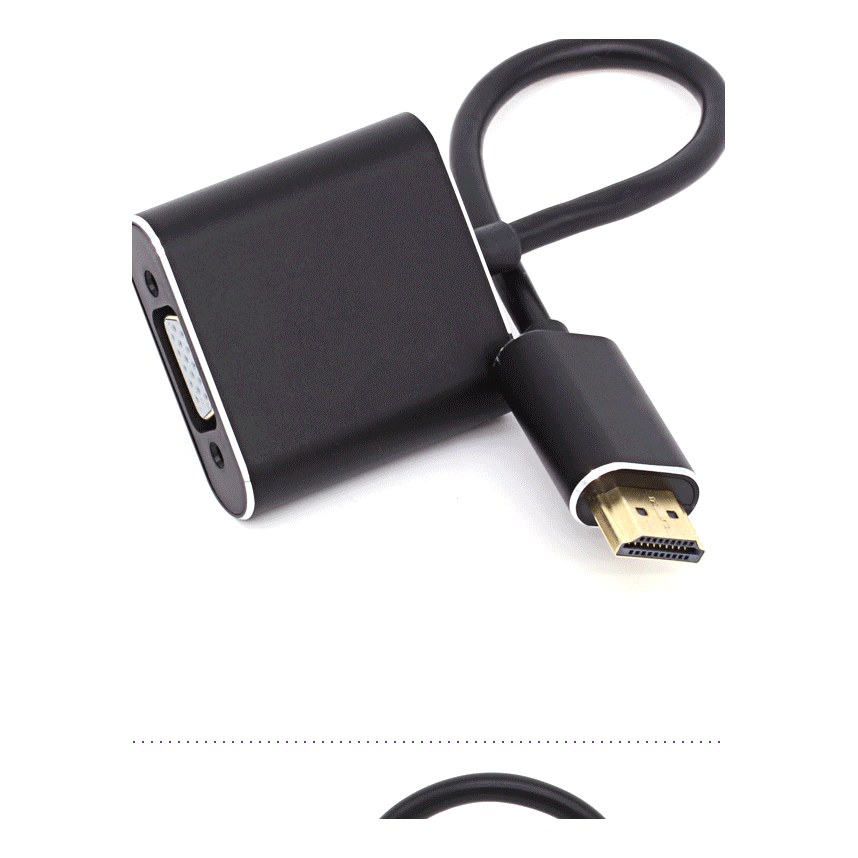 HDMI to VGA Adapter Cable 1080P, Male to Female