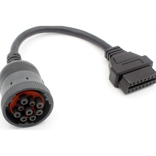 J1939 9-Pin to OBD2 16-Pin Diagnostic Adapter