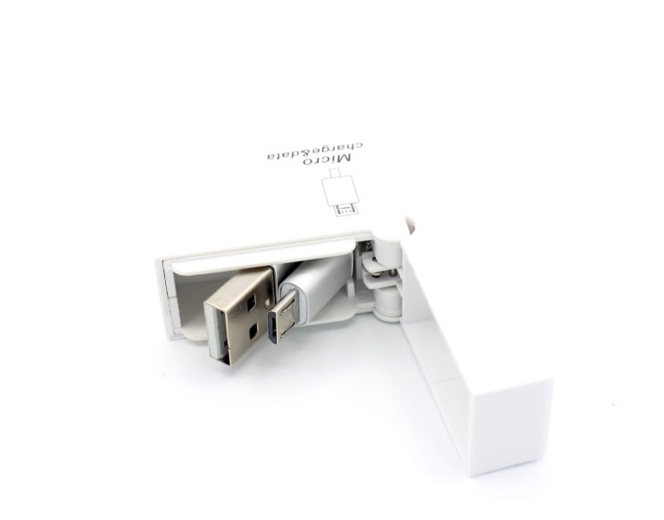 ctc-gal-5189 Retractable Lighter-Shaped USB Data Cable