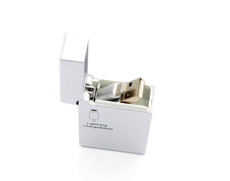 ctc-gal-5201 Retractable Lighter-Shaped USB Data Cable