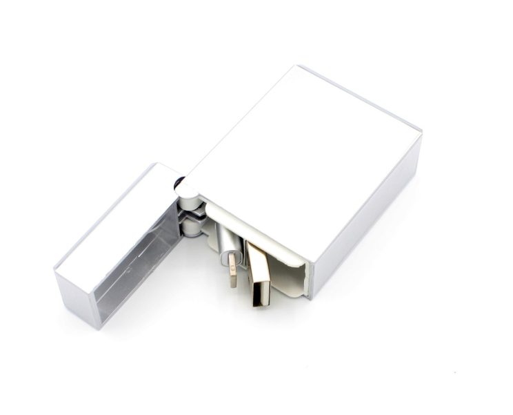 ctc-gal-5207 Retractable Lighter-Shaped USB Data Cable