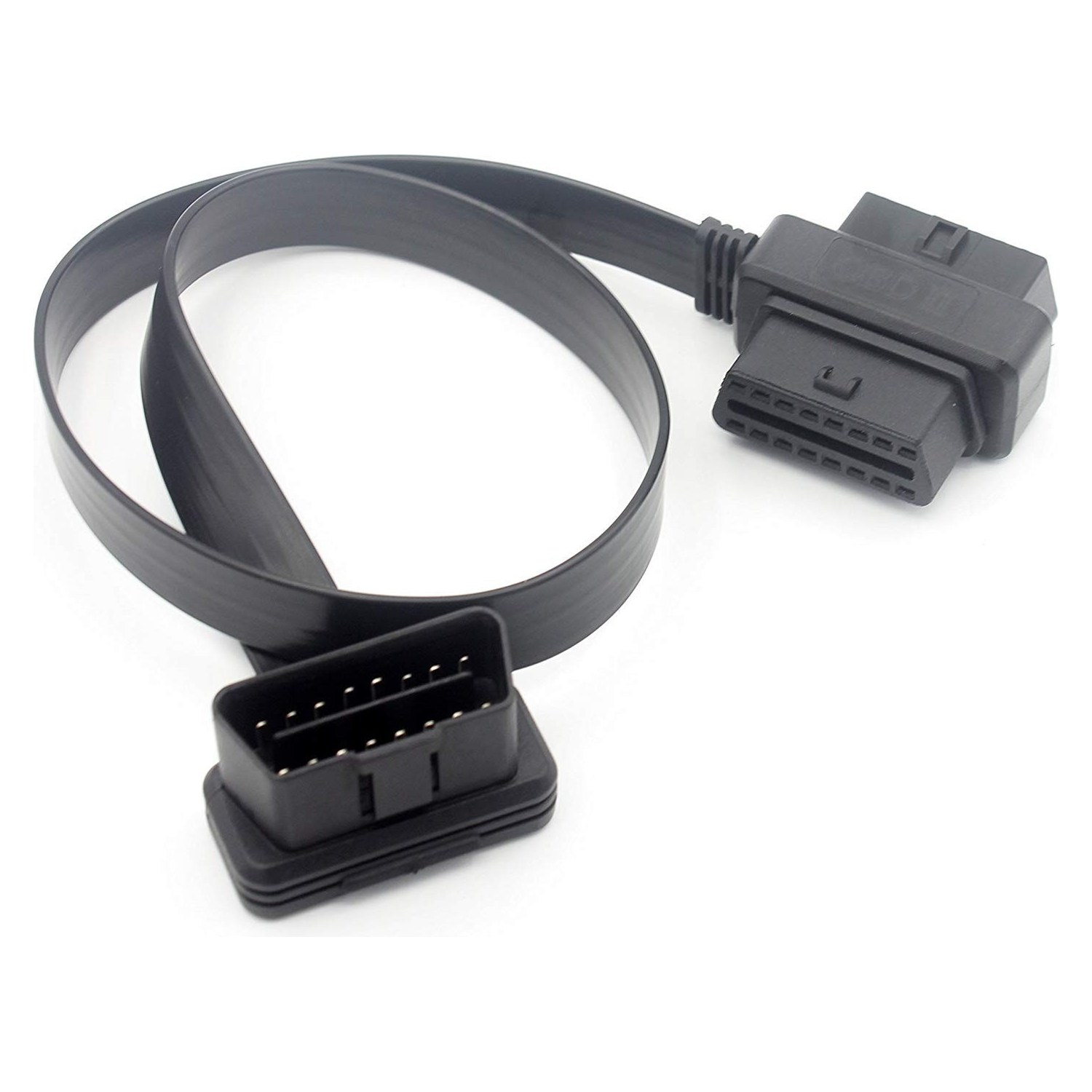 OBD2 Y Splitter Cable, 1 Male to 2 Female, 60 cm