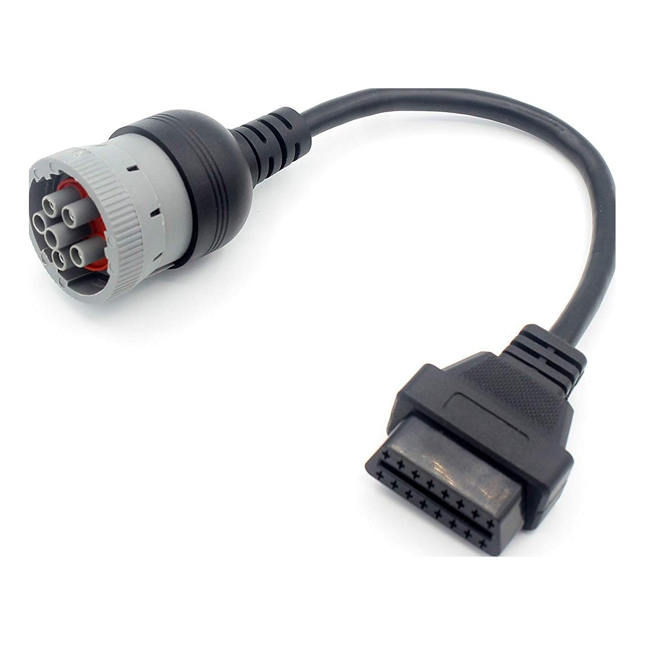 ctc-clean-8515 SAE J1708 to OBD2 16-Pin Truck Adapter Cable, 30 cm