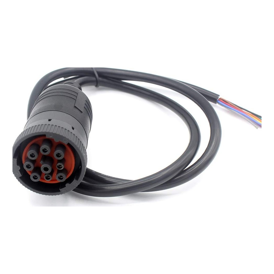 ctc-clean-8185 SAE J1939 Open-End Cable for Truck Diagnostics, 1 m