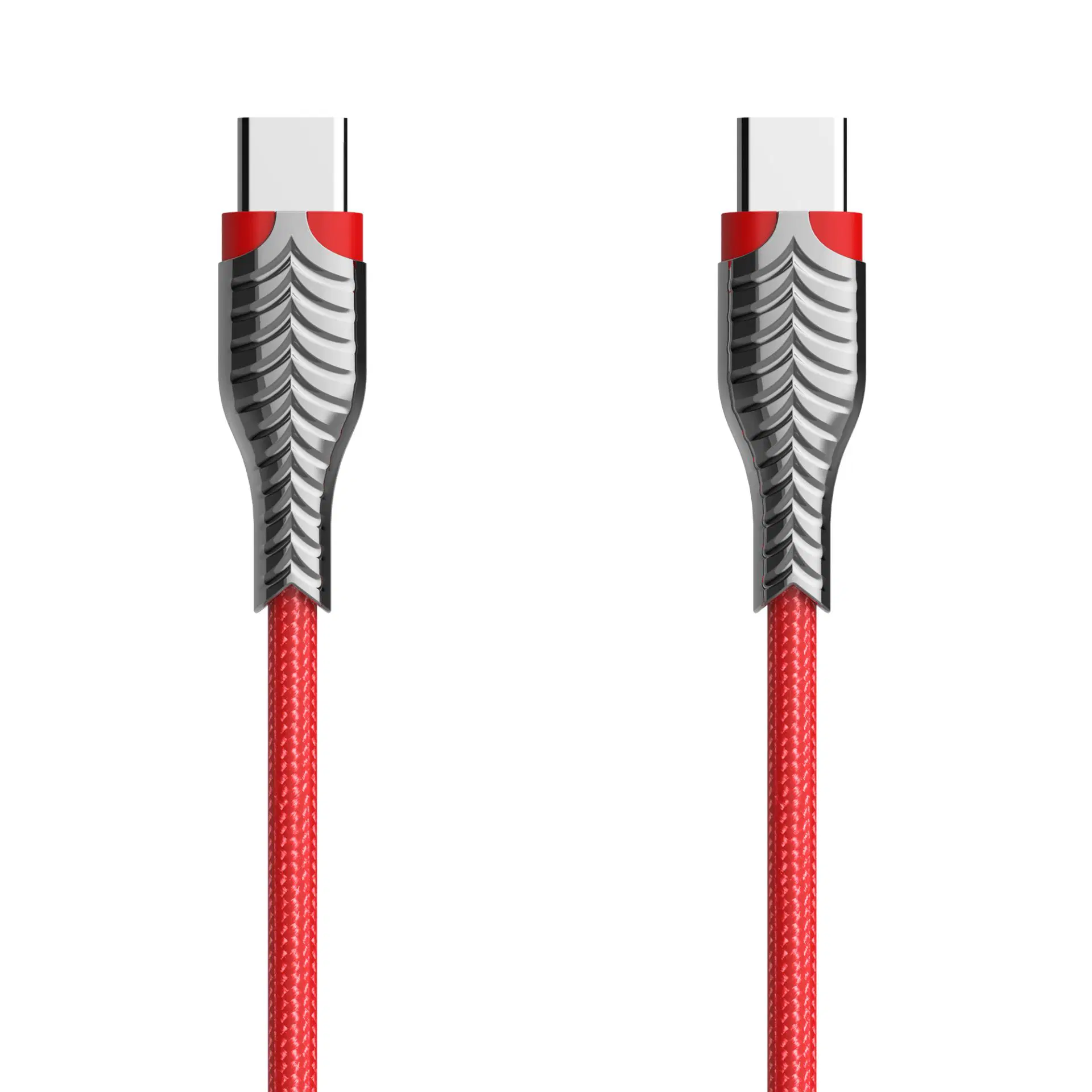 zinc-alloy-skeleton-braided-dual-head-usb-cable-01 Zinc Alloy Skeleton Braided Dual-Head USB Cable